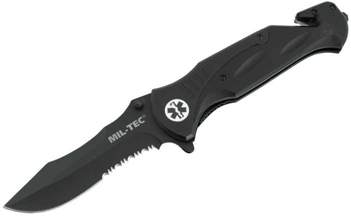 Mil-Tec Rettungsmesser Medical Pocket Knife 440/G10